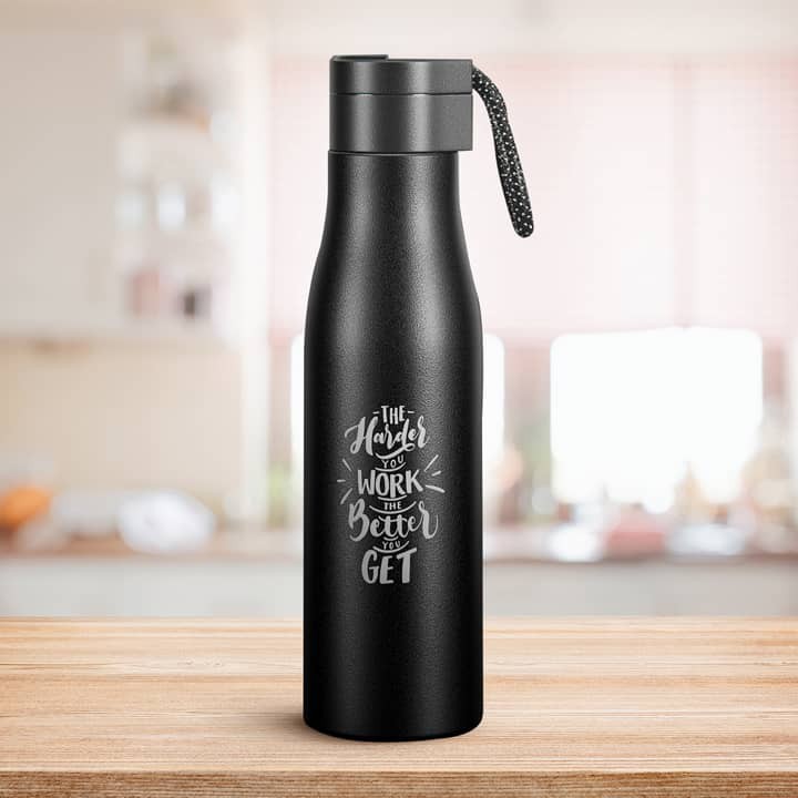 Water Bottle with Magnetic Cap