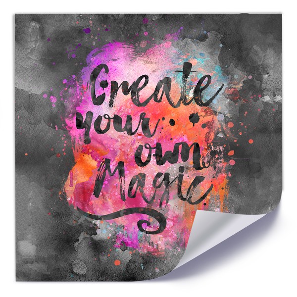 Create your own magic writing on the wall