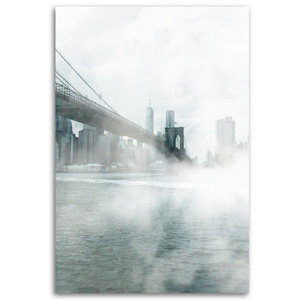 Brooklyn Bridge in the fog -  Dmitry Belov