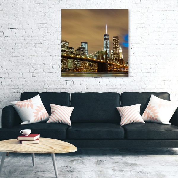 Prints photo on canvas - New York Skyline Grey | ARC PRINT