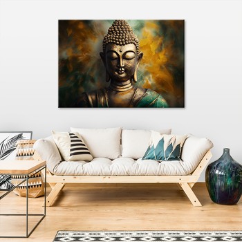Buddha Statue Abstract