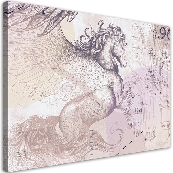 Pegasus Horse Abstract