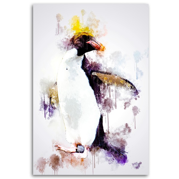 Colorful penguin - Cornel Vlad