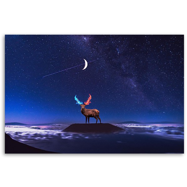 Deer in space - Rokibul Hasan
