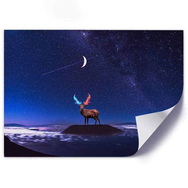 Deer in space - Rokibul Hasan