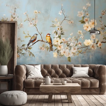 Birds on the branch Chinoiserie