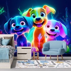 Neon dogs